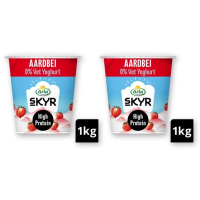 pdp-image-Arla Skyr aardbei yoghurt 0% fat XL 2-pack