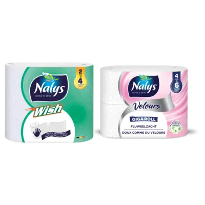 pdp-image-Nalys keuken- en toiletpapier pakket