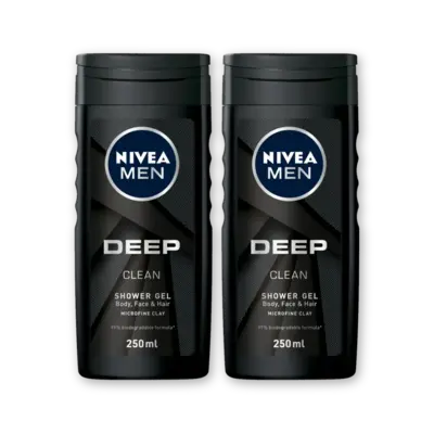pdp-image-NIVEA Men deep clean shower gel 2-pack