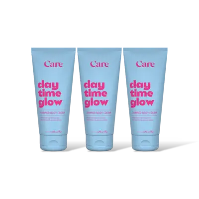 pdp-image-Care Day time glow shimmer body cream 3-pack