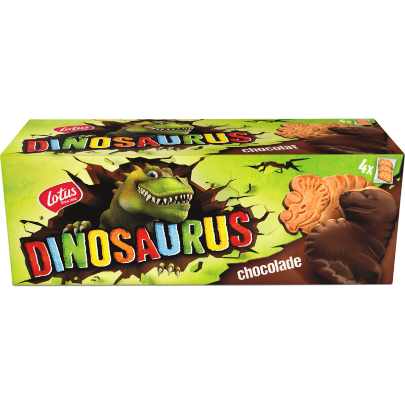 Een afbeelding van Lotus Dinosaurus chocolade bel