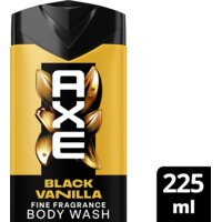 Axe Black vanilla + fine fragrance showergel