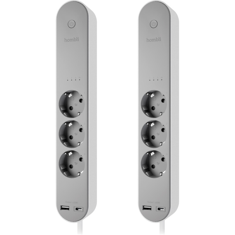 Hombli Smart power strip eu 2 stuks