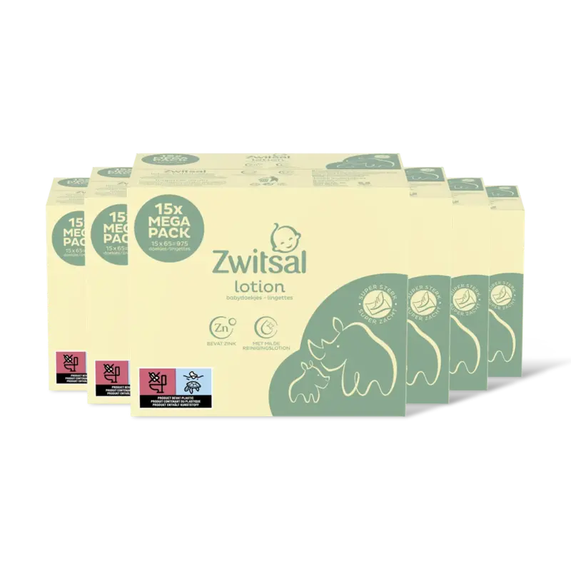 Lotion billendoekjes voordeelpak 6-pack