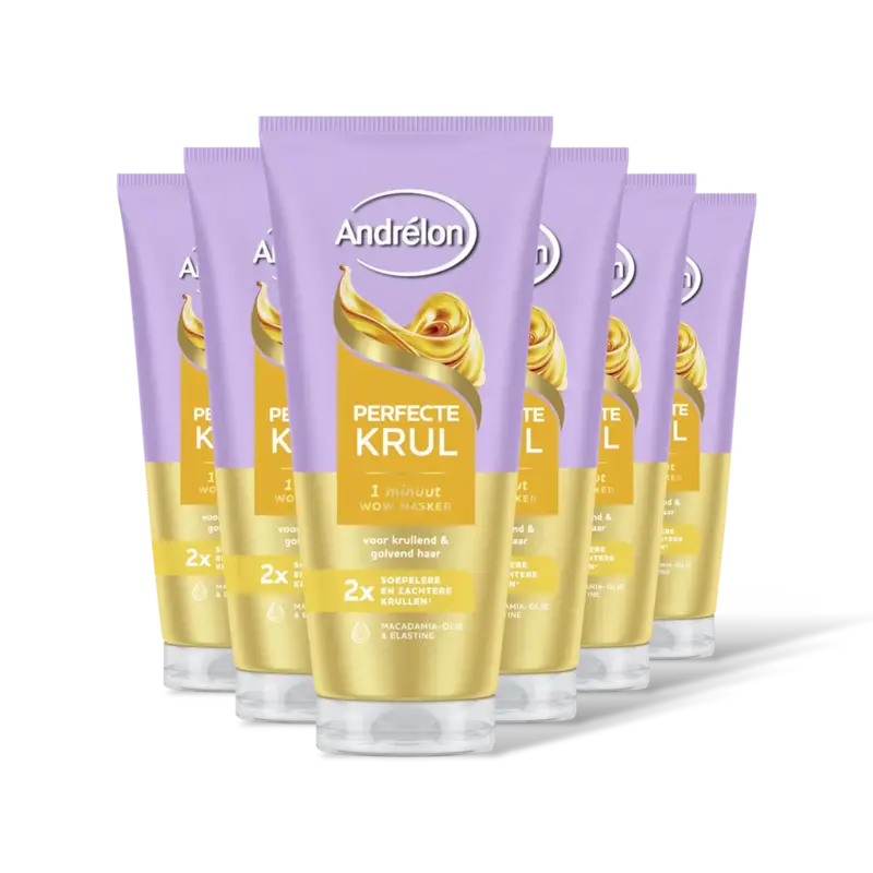 Andrélon Perfecte krul 1 min masker 6-pack