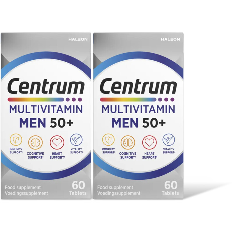 Centrum Multivitamin men 50+ tabletten 2-pack