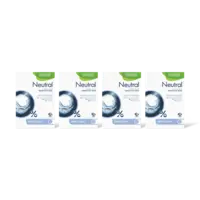 Neutral Parfumvrij waspoeder witte was 4-pack