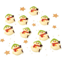 Een afbeelding van AH Excellent Sneeuwpoppetjes witte chocolade