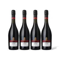Chiarli 1860 Lambrusco Rosso 4 flessen