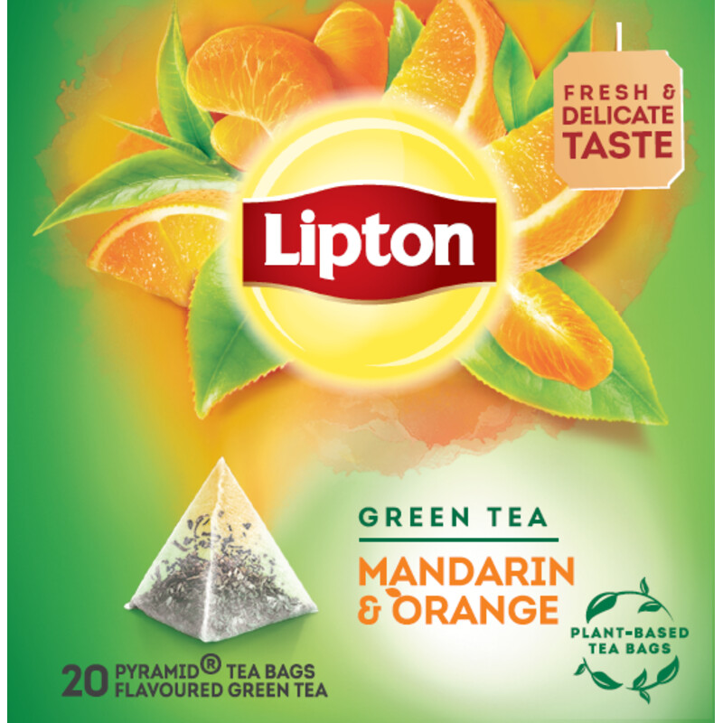 Lipton Green tea mandarin & orange