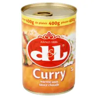 D&L Curry warme saus bel
