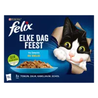Felix Elke dag feest vis selectie in gelei
