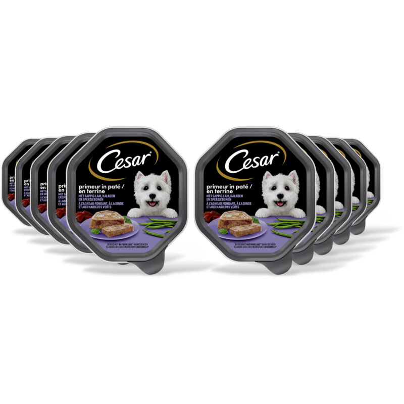 Cesar Primeur in pat lam en kalkoen 10-pack
