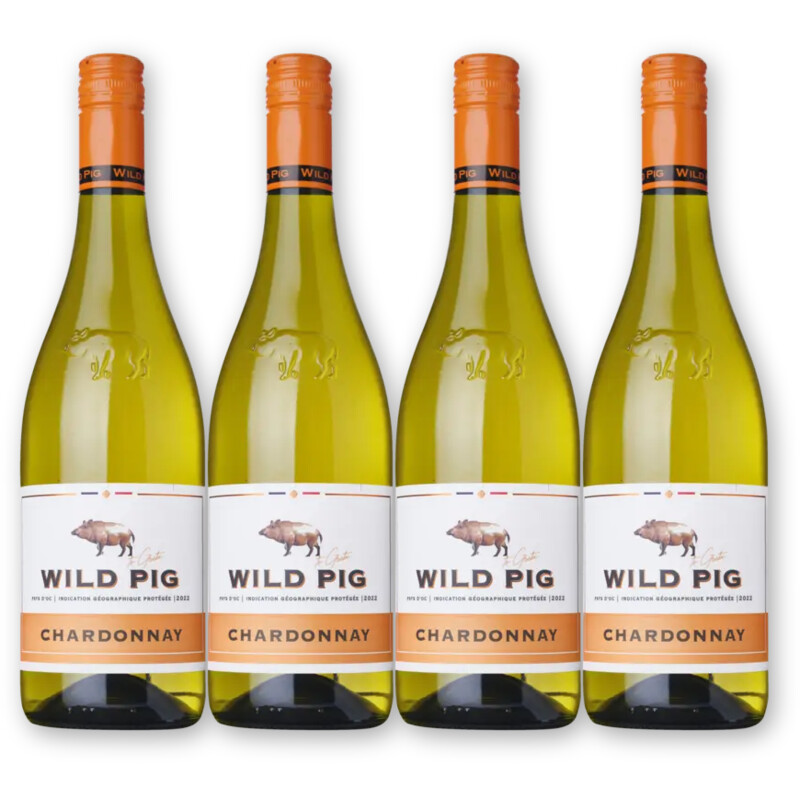 Wild Pig Wild Pig Chardonnay 4 flessen