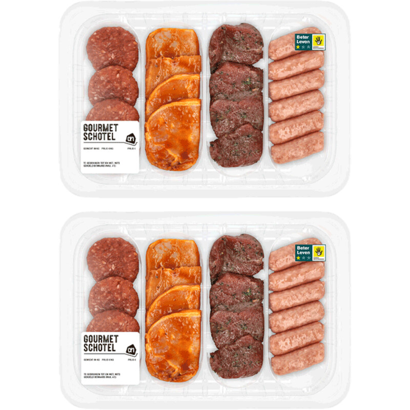 Een afbeelding van AH Gourmetschotel 2-pack