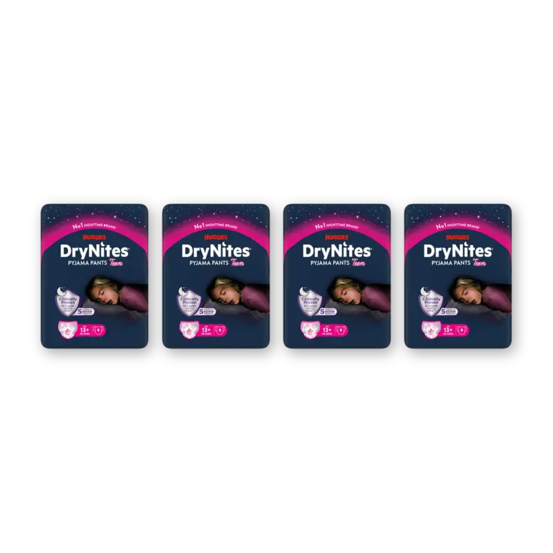 DryNites luierbroekjes meisje 13+ jr 4pk