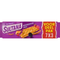 Sultana Fruitbiscuit bosvruchten voordeelpak