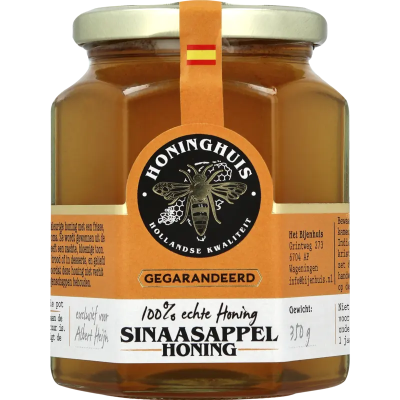 Honinghuis Sinaasappel natuurzuivere honing