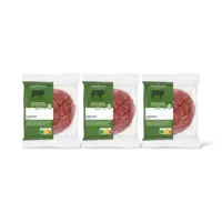 AH Greenfields Beefburger truffelsmaak 2 stuks 3-pack