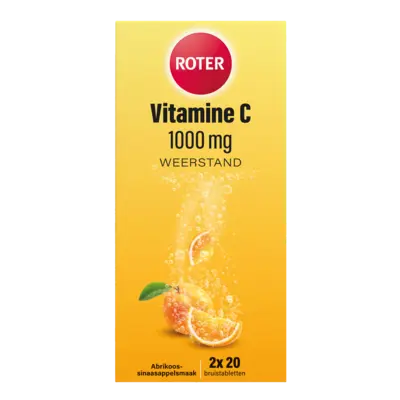 pdp-image-Roter Vitamine C 1000mg abrikoos bruistablet
