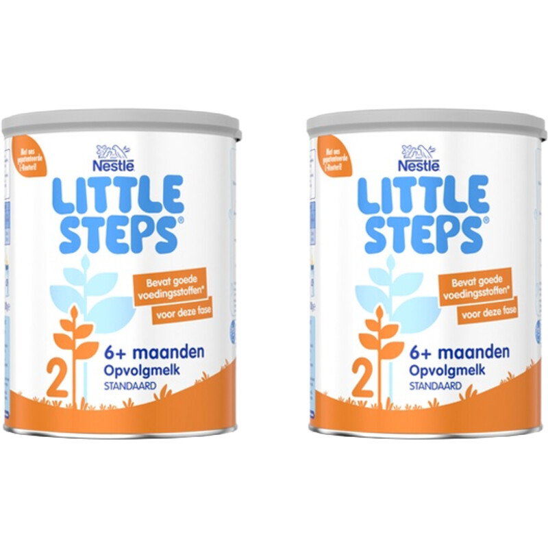 Een afbeelding van Nestlé Little steps opvolgmelk 2 6+ mnd 2-pack