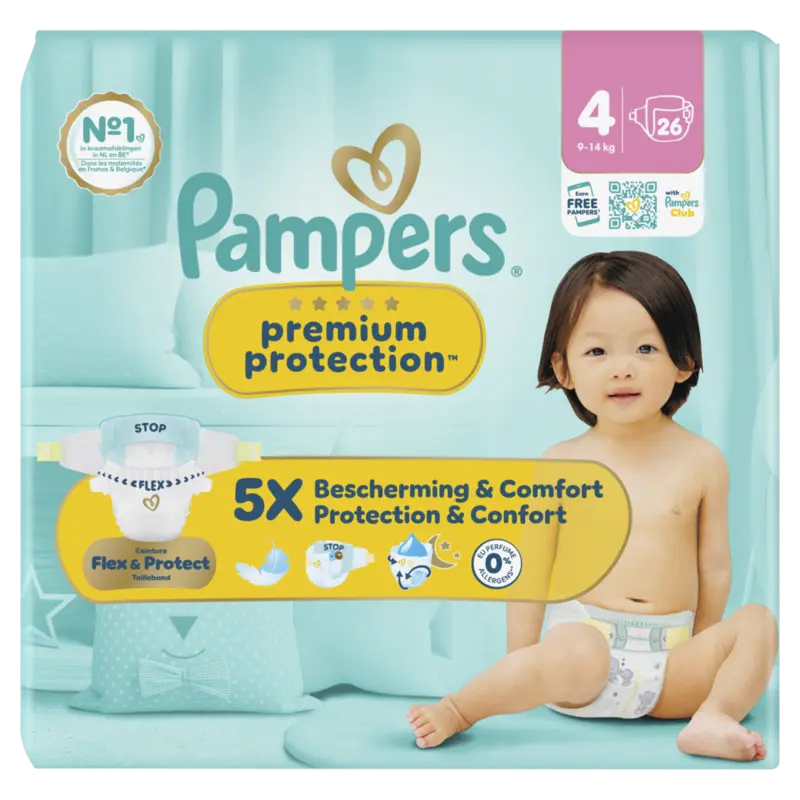 Premium Protection Maat 4, 26 Luiers