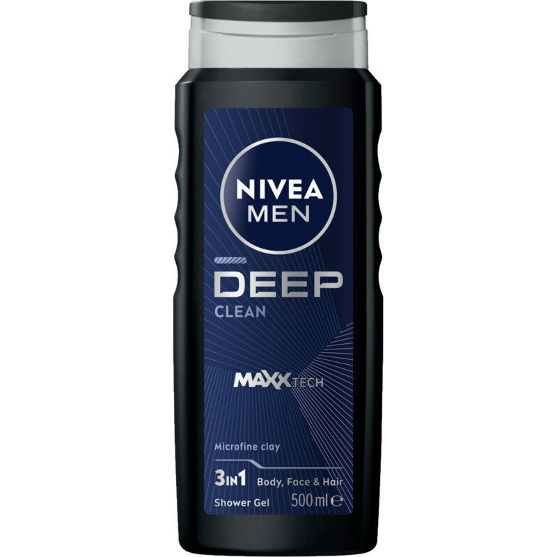 Een afbeelding van NIVEA Men deep clean shower gel