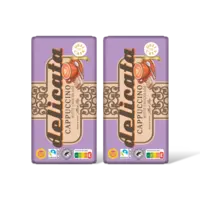 Delicata Reep cappuccino witte chocolade 2-pack