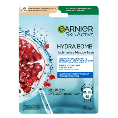 pdp-image-Garnier Skinactive hydra bomb granaatappel mask