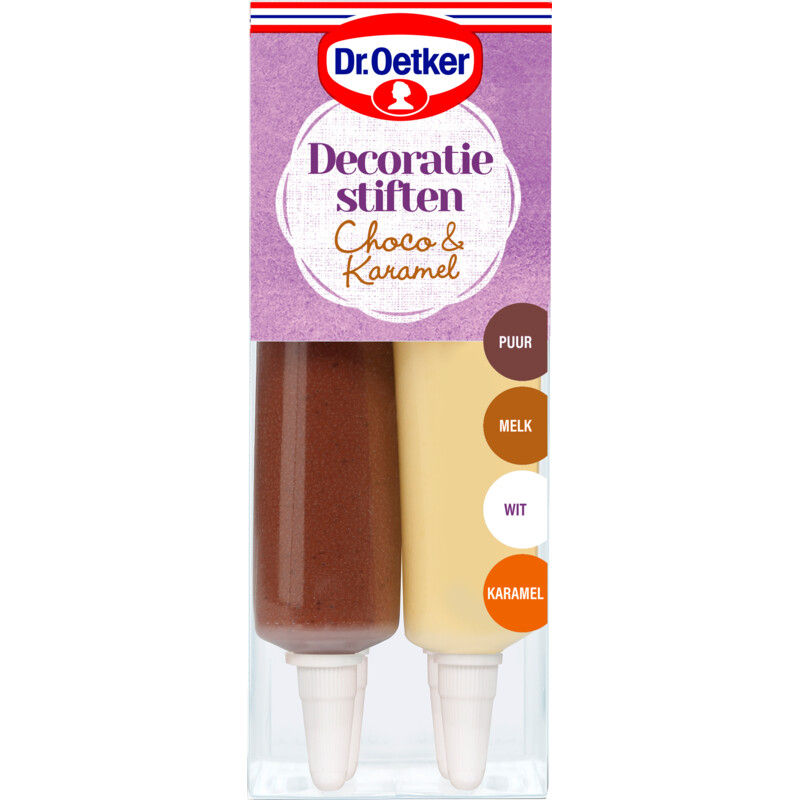 Een afbeelding van Dr. Oetker Decoratiestiften choco & karamel