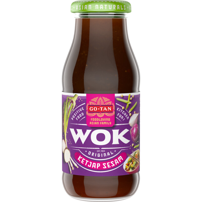 Een afbeelding van Go-Tan Original wok ketjap sesam