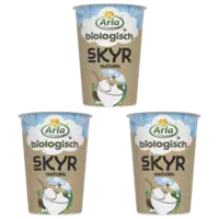 Arla Biologisch skyr naturel yoghurt 3-pack