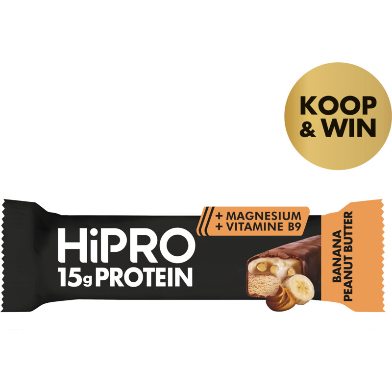 HiPRO Protein bar banana peanut butter