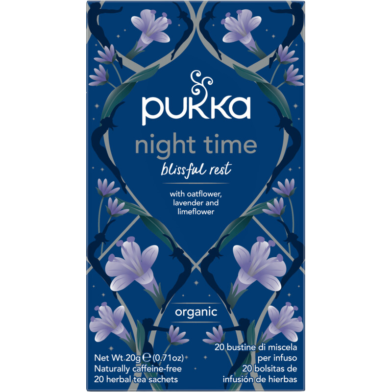 Een afbeelding van Pukka Night time
