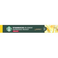 Starbucks Blonde espresso roast decaf capsules