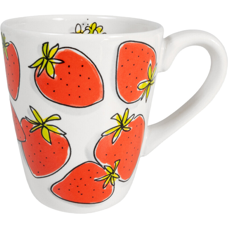 Een afbeelding van Blond Amsterdam Beker aardbei 0,35 liter