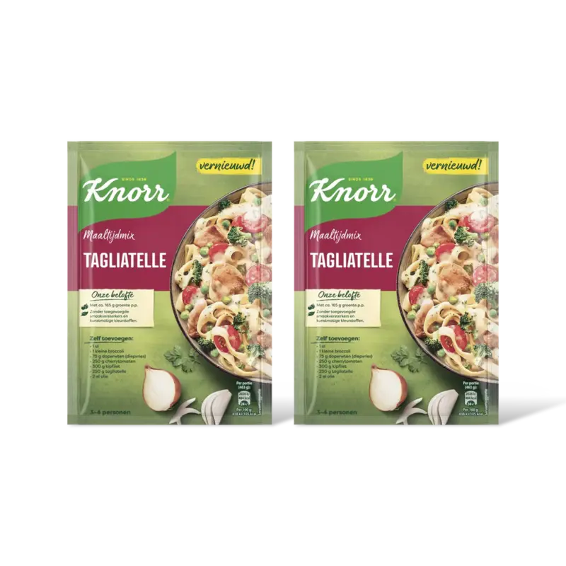 Knorr Maaltijdmix tagliatelle 2-pack