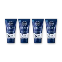 NIVEA Men craft stylers fix styling gel 4-pack
