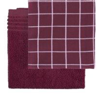 Een afbeelding van At Home Keukenset reina leonora red