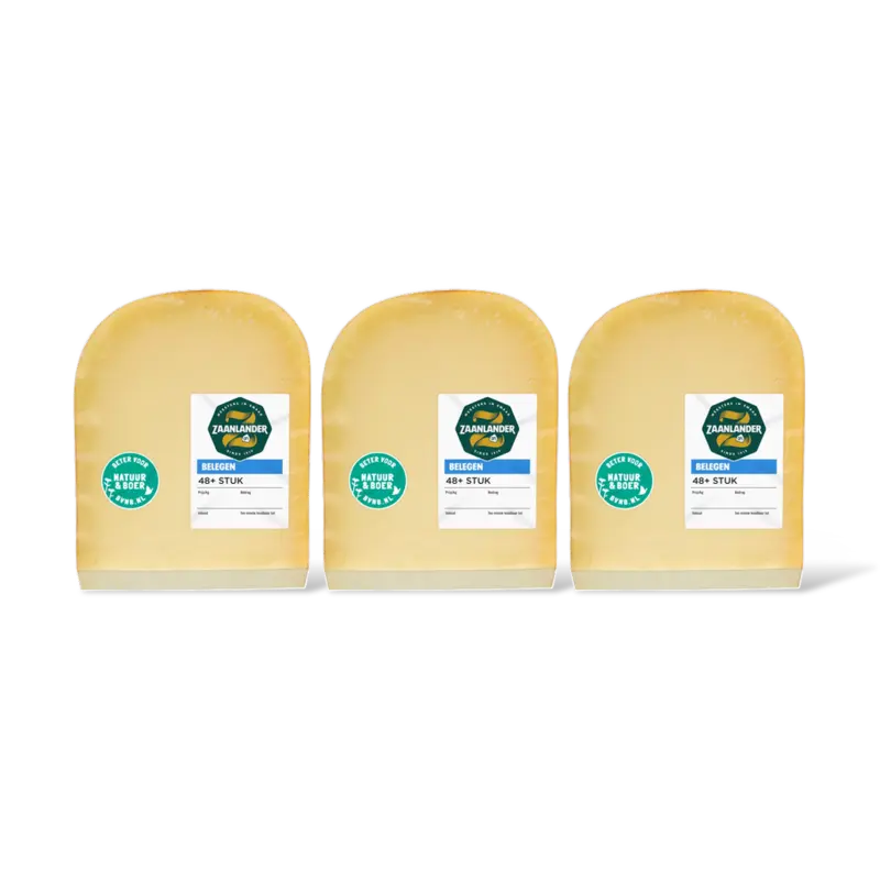 AH Zaanlander Belegen 48+ stuk 3-pack