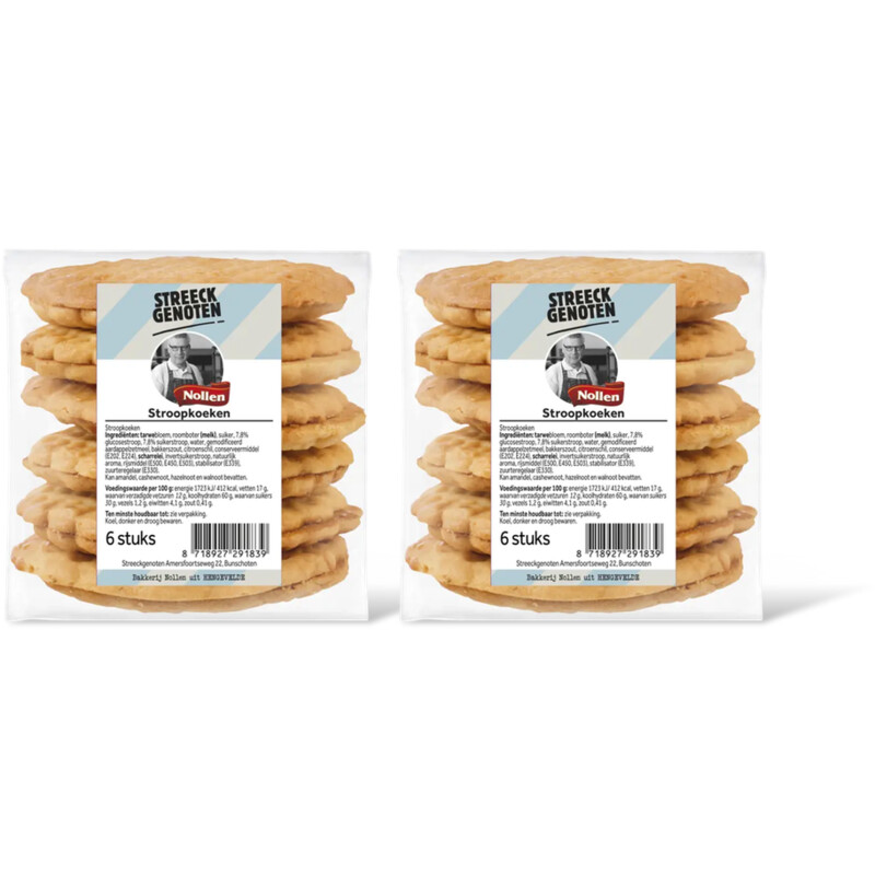 Streeckgenoten Stroopkoeken 2-pack