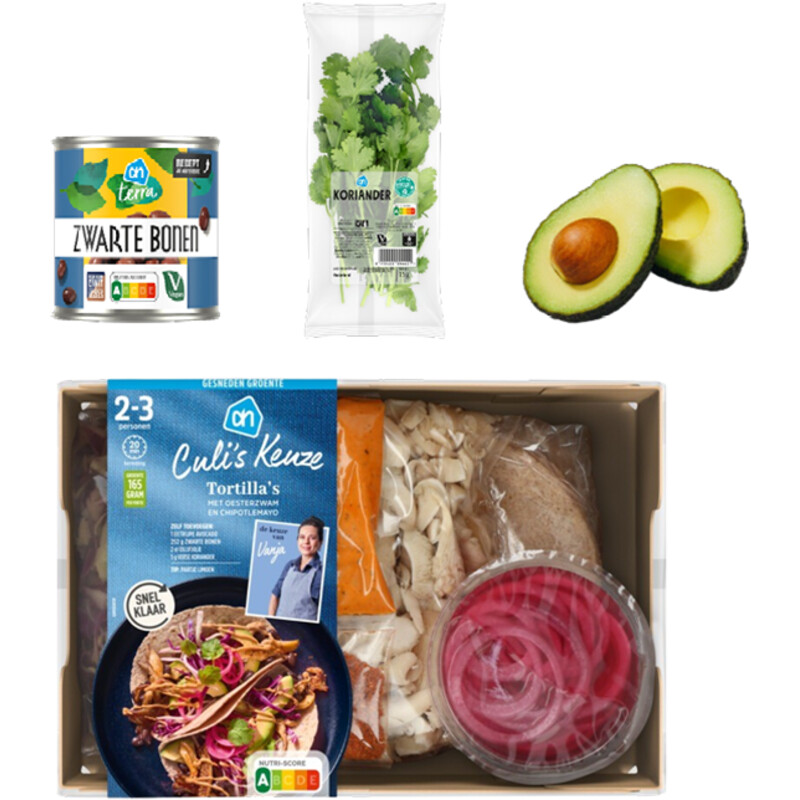 Een afbeelding van AH Culi's Tortilla's Oesterzwam Verspakket