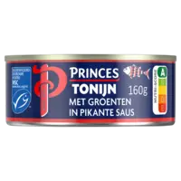 Princes Tonijnstukken groenten