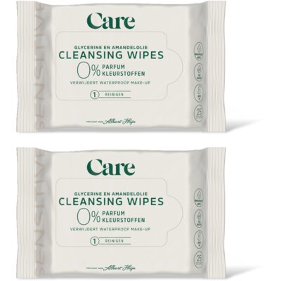pdp-image-Care Sensitive cleansing wipes 0% 2-pack
