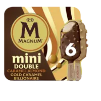 Magnum Mini double caramel & billionaire