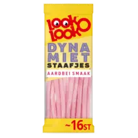Look-O-Look Dynamietstaafjes aardbei