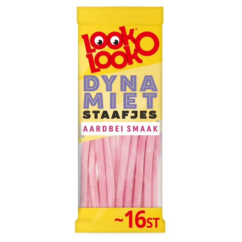 Look-O-Look Dynamietstaafjes aardbei