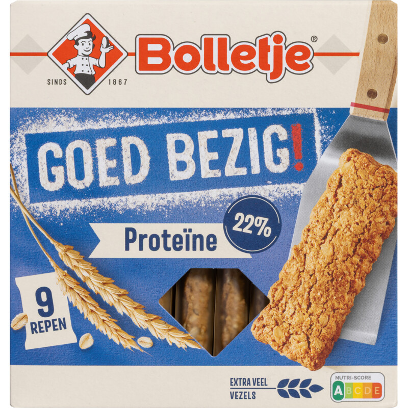 Een afbeelding van Bolletje Goed bezig protein