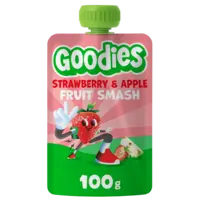Goodies Knijpfruit smoothie strawberry & apple