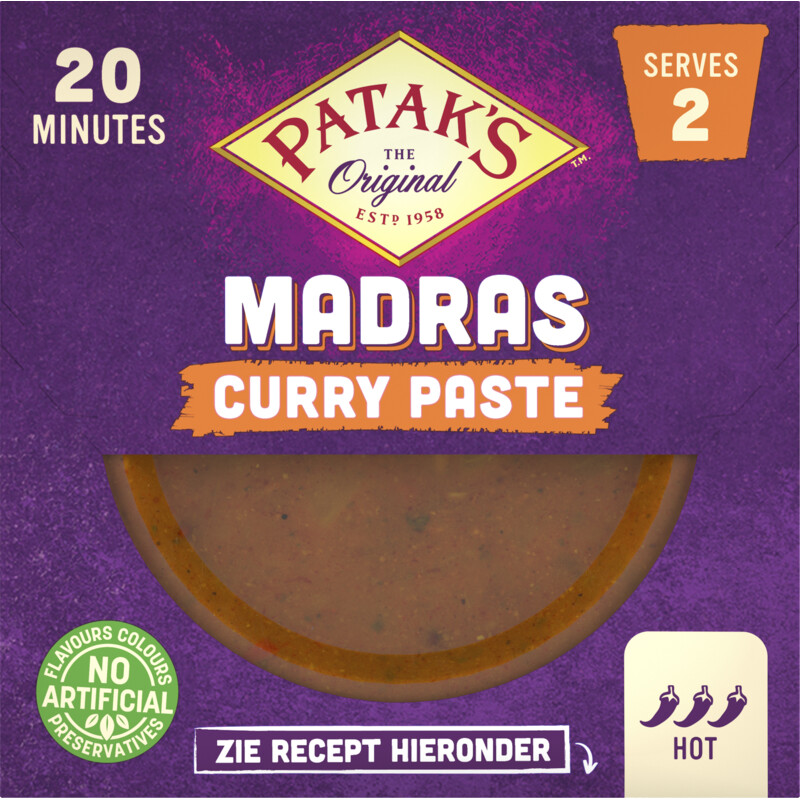 Patak's Madras currypaste